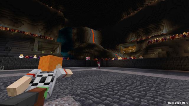 Screenshot of the Minecraft Bedrock Marketplace product MLB Home Run Derby created by The Misfit Society.