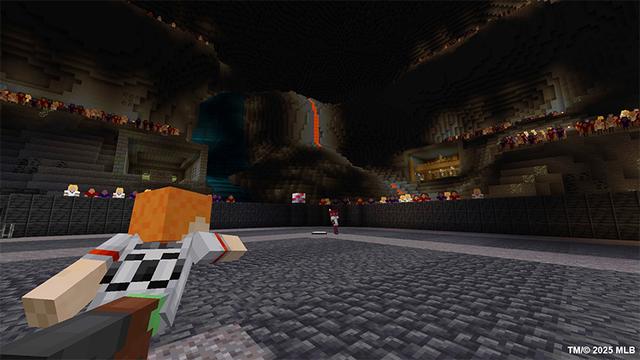 Screenshot of the Minecraft Bedrock Marketplace product MLB Home Run Derby created by The Misfit Society.