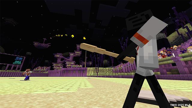 Screenshot of the Minecraft Bedrock Marketplace product MLB Home Run Derby created by The Misfit Society.