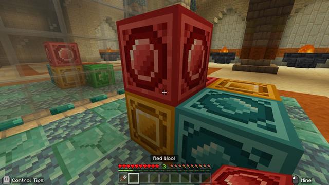 Screenshot of the Minecraft Bedrock Marketplace product Mummy Mayhem created by Minecraft.