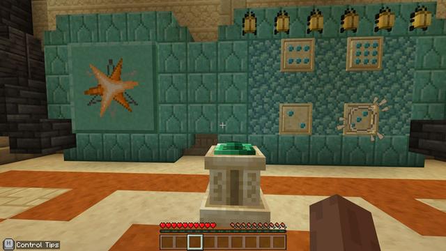 Screenshot of the Minecraft Bedrock Marketplace product Mummy Mayhem created by Minecraft.
