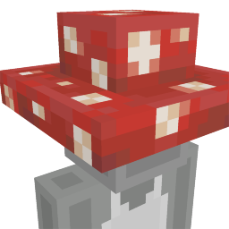 Thumbnail of the Minecraft Bedrock Marketplace product Mushroom Hat created by Minecraft.