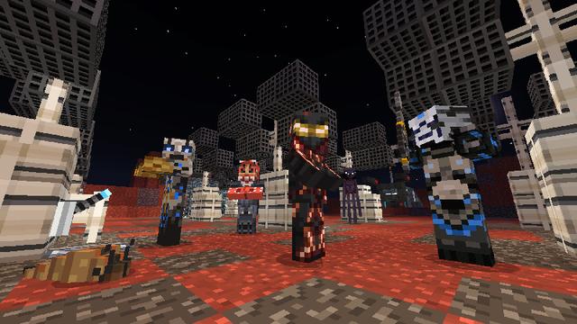 Screenshot of the Minecraft Bedrock Marketplace product N7 Mash-up created by Minecraft.