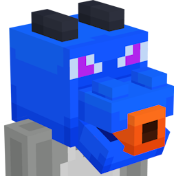 Thumbnail of the Minecraft Bedrock Marketplace product Nerf Ender Dragon Head created by Minecraft.