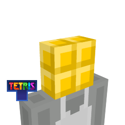 Thumbnail of the Minecraft Bedrock Marketplace product O-Tetrimino Head created by Minecraft.