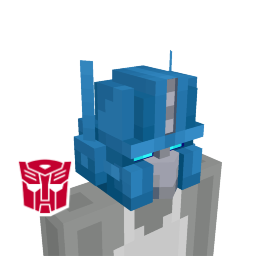 Thumbnail of the Minecraft Bedrock Marketplace product Optimus Prime Helmet created by Syclone Studios.