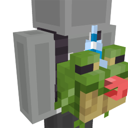 Thumbnail of the Minecraft Bedrock Marketplace product Party Frog Plushie created by Minecraft.