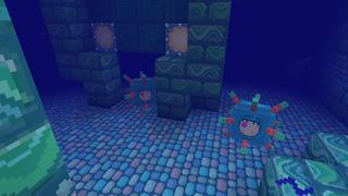 Screenshot of the Minecraft Bedrock Marketplace product Pattern Texture Pack created by Minecraft.