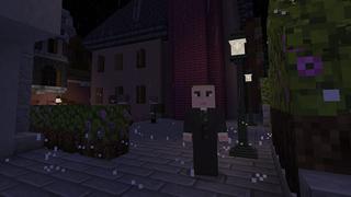 Screenshot of the Minecraft Bedrock Marketplace product Bâtisseurs de paix created by Minecraft.