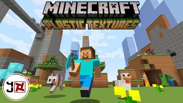Thumbnail of the Minecraft Bedrock Marketplace product Plastic Texture Pack created by Minecraft.