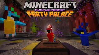 Thumbnail of the Minecraft Bedrock Marketplace product Purple Parrot Party Palace created by Minecraft.