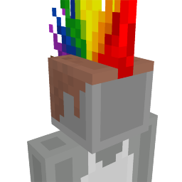 Thumbnail of the Minecraft Bedrock Marketplace product Rainbow Mohawk created by Minecraft.