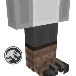 Thumbnail of the Minecraft Bedrock Marketplace product Raptor Slippers created by Minecraft.
