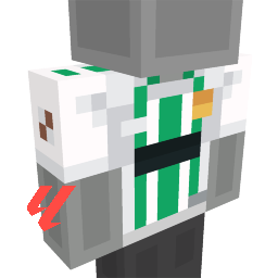 Thumbnail of the Minecraft Bedrock Marketplace product Real Betis Jersey created by Minecraft.