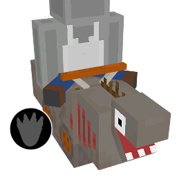 Thumbnail of the Minecraft Bedrock Marketplace product SHIN GODZILLA Vehicle created by Impress.