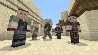 Screenshot of the Minecraft Bedrock Marketplace product Skin Pack 1 created by Minecraft.