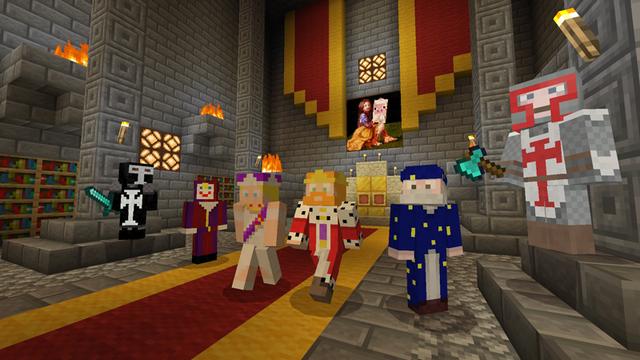 Screenshot of the Minecraft Bedrock Marketplace product Skin Pack 1 created by Minecraft.