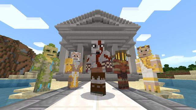 Screenshot of the Minecraft Bedrock Marketplace product Skin Pack 2 created by Minecraft.