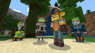 Screenshot of the Minecraft Bedrock Marketplace product Skin Pack 2 created by Minecraft.