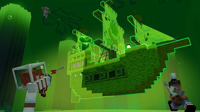 Screenshot of the Minecraft Bedrock Marketplace product SpongeBob Biomes created by Starfish Studios.