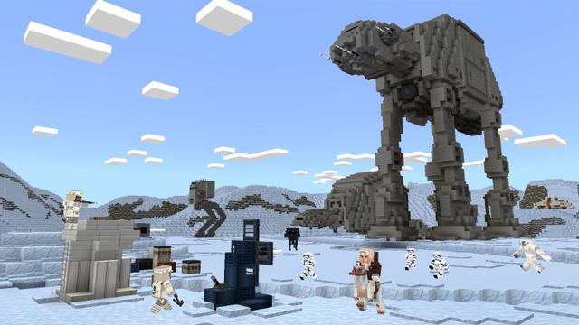 Screenshot of the Minecraft Bedrock Marketplace product STAR WARS created by Minecraft.