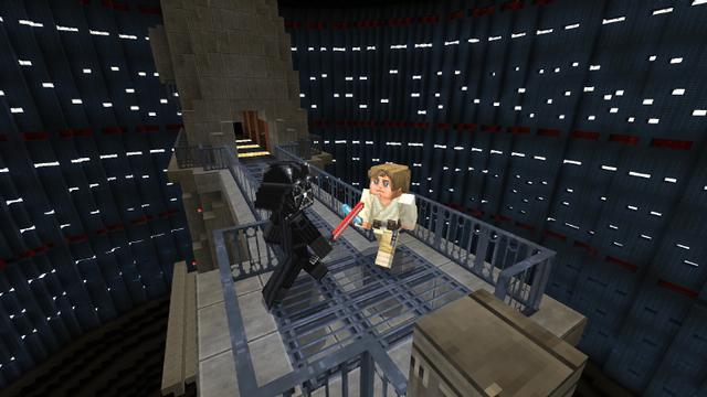 Screenshot of the Minecraft Bedrock Marketplace product STAR WARS created by Minecraft.