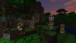 Screenshot of the Minecraft Bedrock Marketplace product Steampunk Texture Pack created by Minecraft.