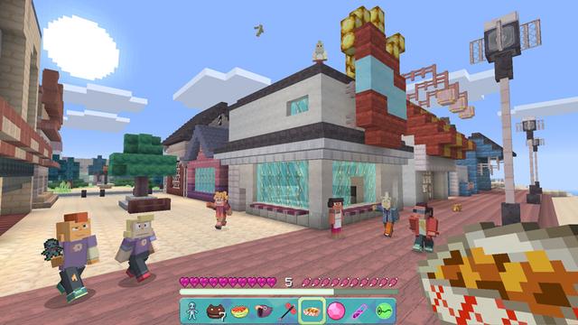 Screenshot of the Minecraft Bedrock Marketplace product Mash-up de Steven Universe created by Minecraft.
