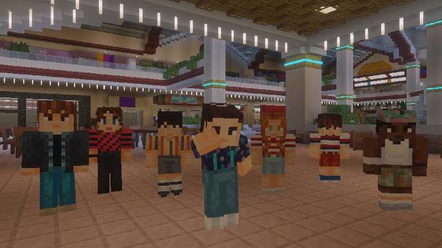 Screenshot of the Minecraft Bedrock Marketplace product Stranger Things created by Minecraft.