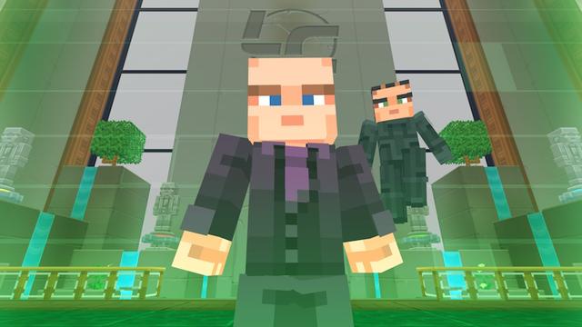 Screenshot of the Minecraft Bedrock Marketplace product Superman created by Oreville Studios.