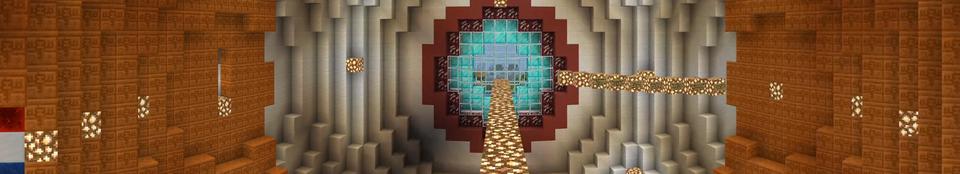 Panorama of the Minecraft Bedrock Marketplace product The Human Eye created by Minecraft.