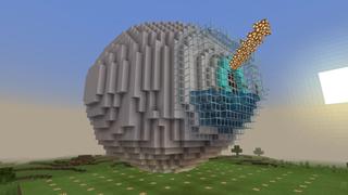 Screenshot of the Minecraft Bedrock Marketplace product The Human Eye created by Minecraft.