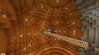 Screenshot of the Minecraft Bedrock Marketplace product The Human Eye created by Minecraft.