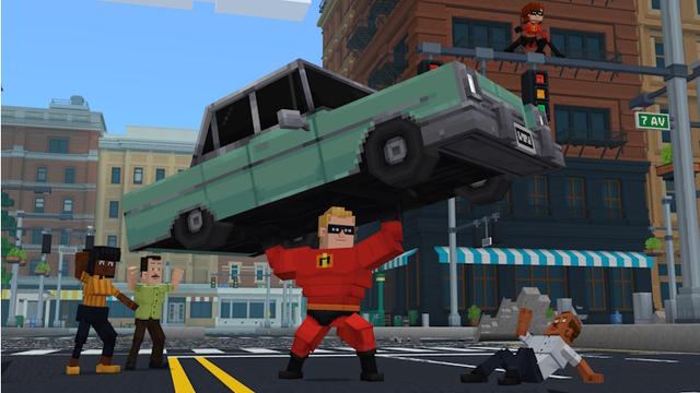 Screenshot of the Minecraft Bedrock Marketplace product The Incredibles created by Oreville Studios.