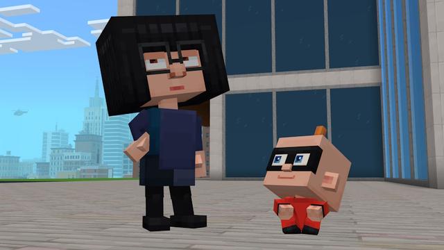 Screenshot of the Minecraft Bedrock Marketplace product The Incredibles created by Oreville Studios.