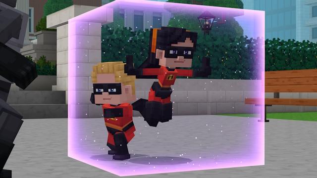 Screenshot of the Minecraft Bedrock Marketplace product The Incredibles created by Oreville Studios.