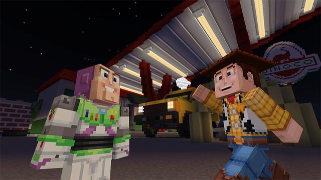 Screenshot of the Minecraft Bedrock Marketplace product Toy Story Mash-up created by Minecraft.