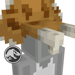 Thumbnail of the Minecraft Bedrock Marketplace product Triceratops Hat created by Minecraft.