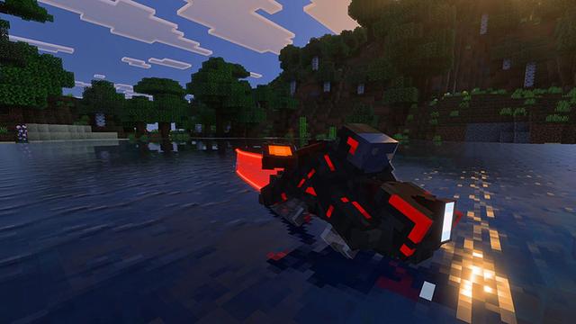 Screenshot of the Minecraft Bedrock Marketplace product TRON Add-On created by Syclone Studios.