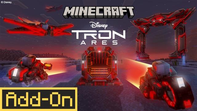 Thumbnail of the Minecraft Bedrock Marketplace product Add-On TRON created by Syclone Studios.
