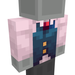 Thumbnail of the Minecraft Bedrock Marketplace product Tuxedo Waistcoat created by Minecraft.
