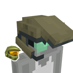 Thumbnail of the Minecraft Bedrock Marketplace product UNSC Marine Helmet created by Minecraft.