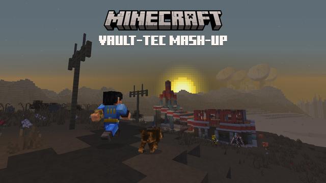 Thumbnail of the Minecraft Bedrock Marketplace product Vault-Tec Mash-up created by Minecraft.