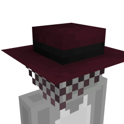 Thumbnail of the Minecraft Bedrock Marketplace product Veiled Wide hat created by Minecraft.