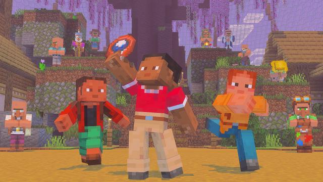 Screenshot of the Minecraft Bedrock Marketplace product Vibrant Adventures created by Minecraft.