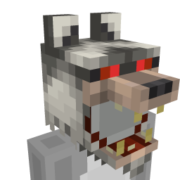 Thumbnail of the Minecraft Bedrock Marketplace product Wolf Mask created by Minecraft.