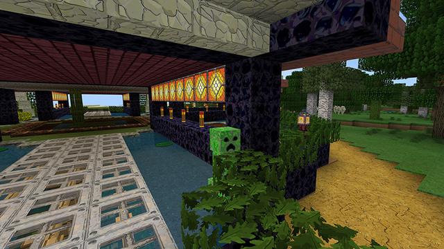 Screenshot of the Minecraft Bedrock Marketplace product Pencil Craft created by Mineduet.