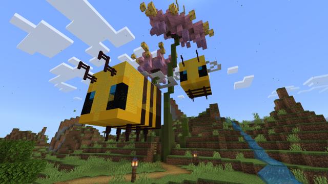 Screenshot of the Minecraft Bedrock Marketplace product Craftable Mob Houses created by MineParty Studios.