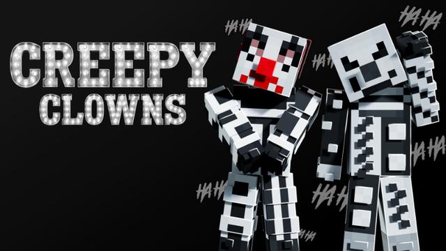 Thumbnail of the Minecraft Bedrock Marketplace product Creepy Clowns created by MineParty Studios.