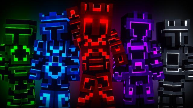 Thumbnail of the Minecraft Bedrock Marketplace product Dark Knights created by MineParty Studios.